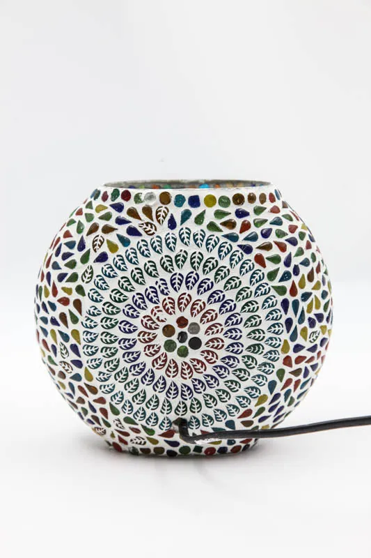Lampe blanche 18 cm