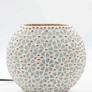 Lampe blanche 18 cm