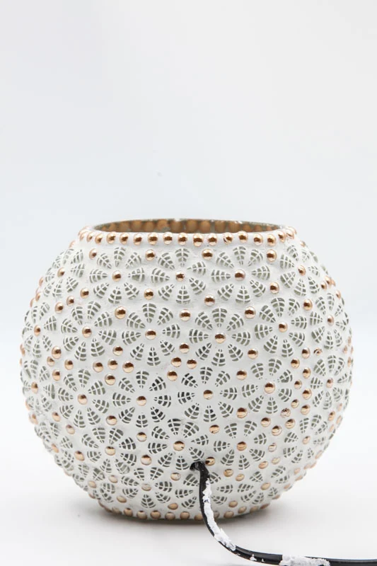 Lampe blanche 18 cm