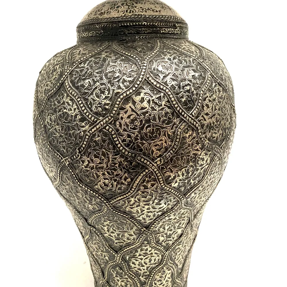 Lampe Bouteille Marocaine en Alpaga 75cm