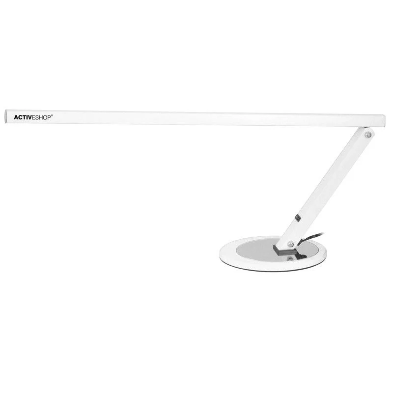 Lampe de bureau mince à LED blanche