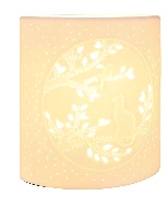 Lampe Chat Porcelaine