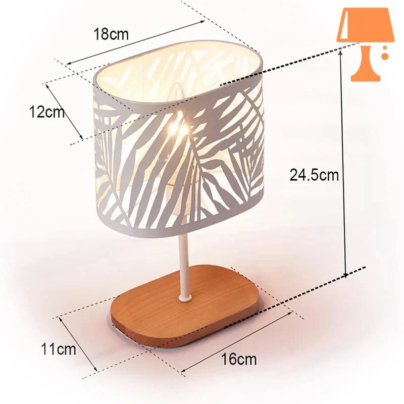 Lampe de Chevet Ajourée