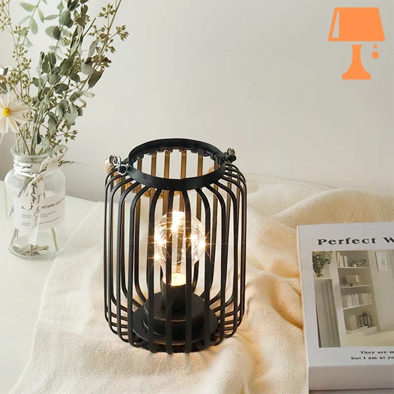 Lampe de Chevet Cage