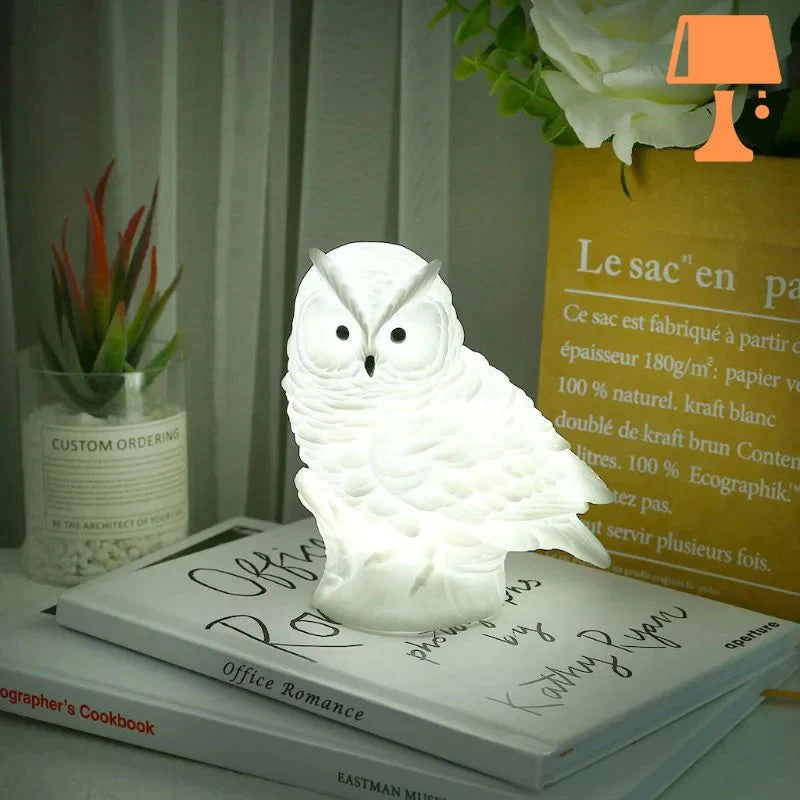 Lampe de Chevet Hiboux