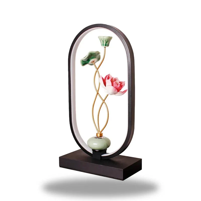 Lampe de Chevet Japandi