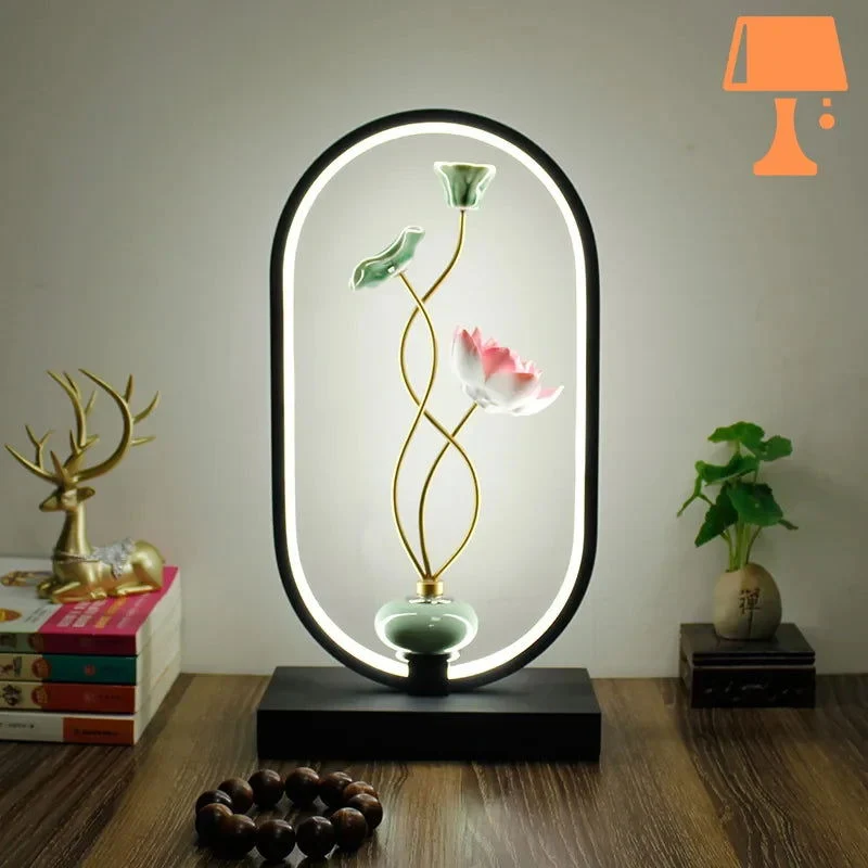 Lampe de Chevet Japandi