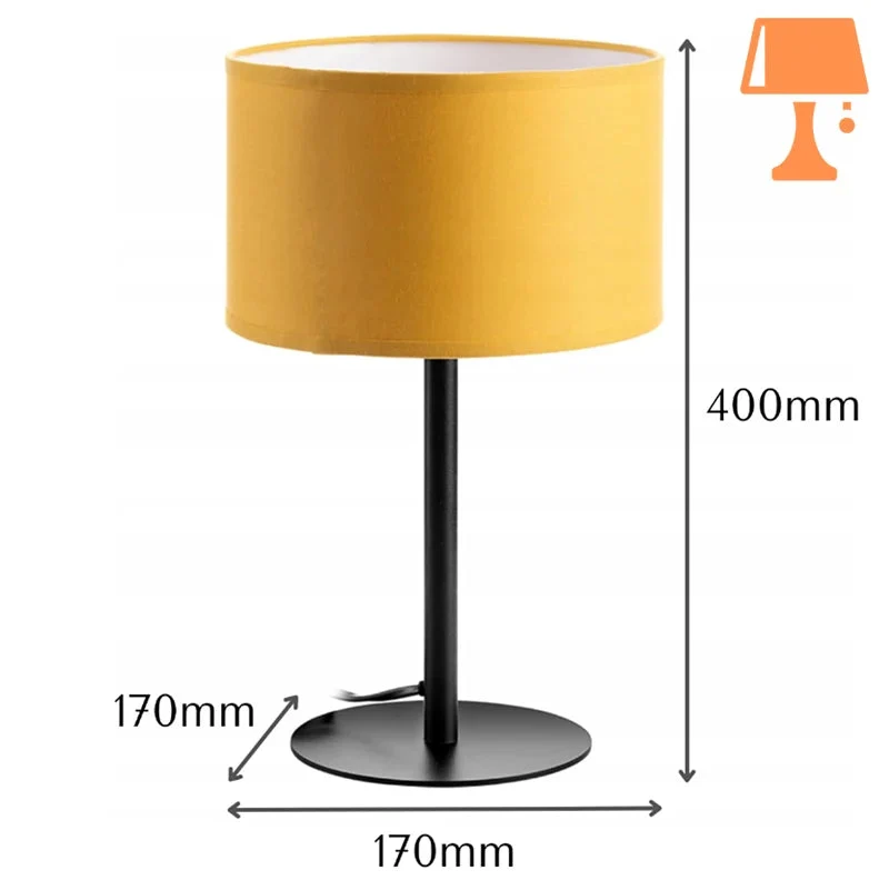 Lampe de Chevet Jaune