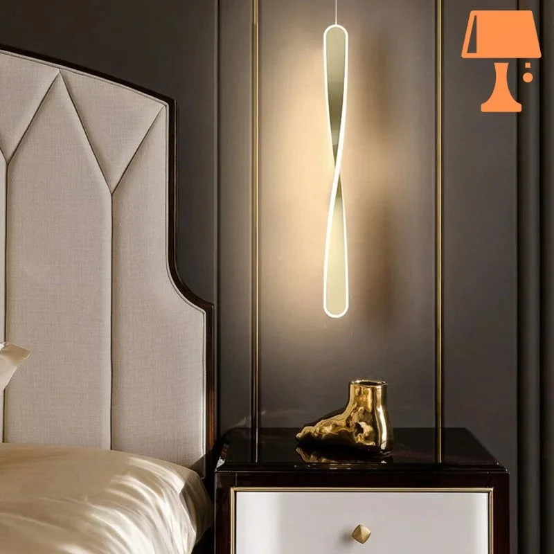 Lampe de Chevet Murale Spirale