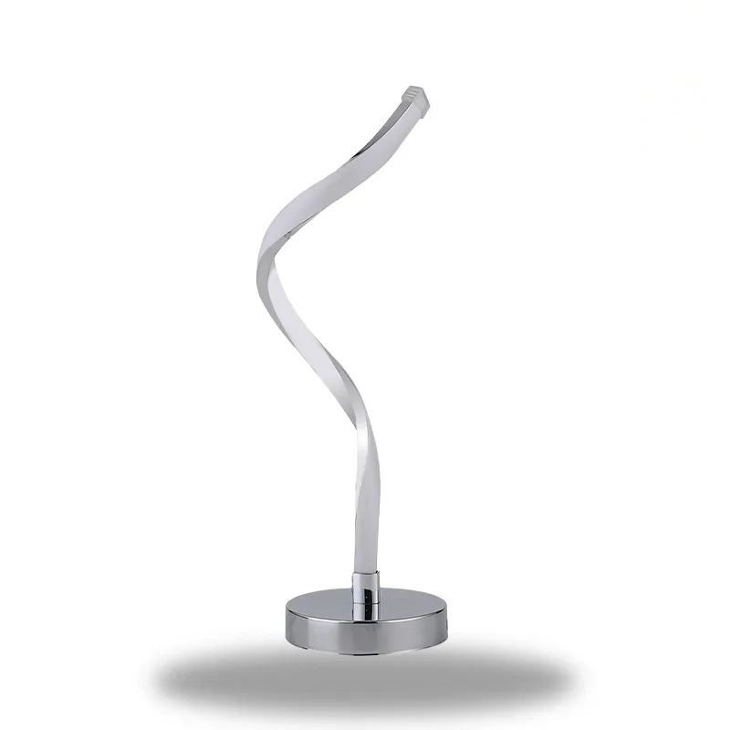 Lampe de Chevet Sans Fil En Forme de Spirale