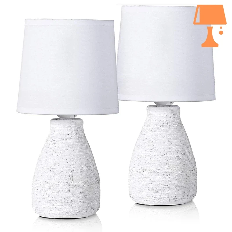 Lampe de Chevet Scandinave Blanche