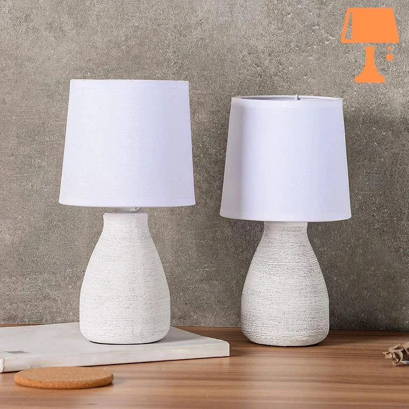Lampe de Chevet Scandinave Blanche