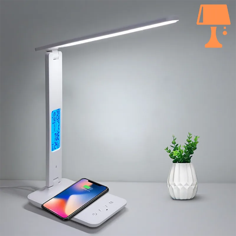 Lampe de Chevet Tactile Comprenant un Reveil