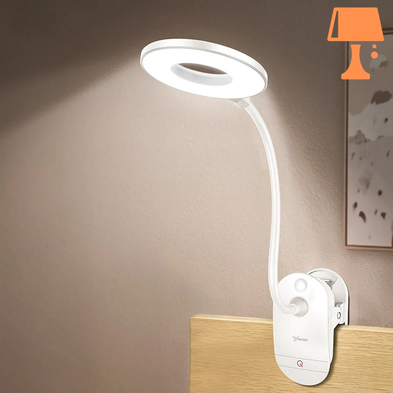 Lampe de Chevet Tactile à Pince