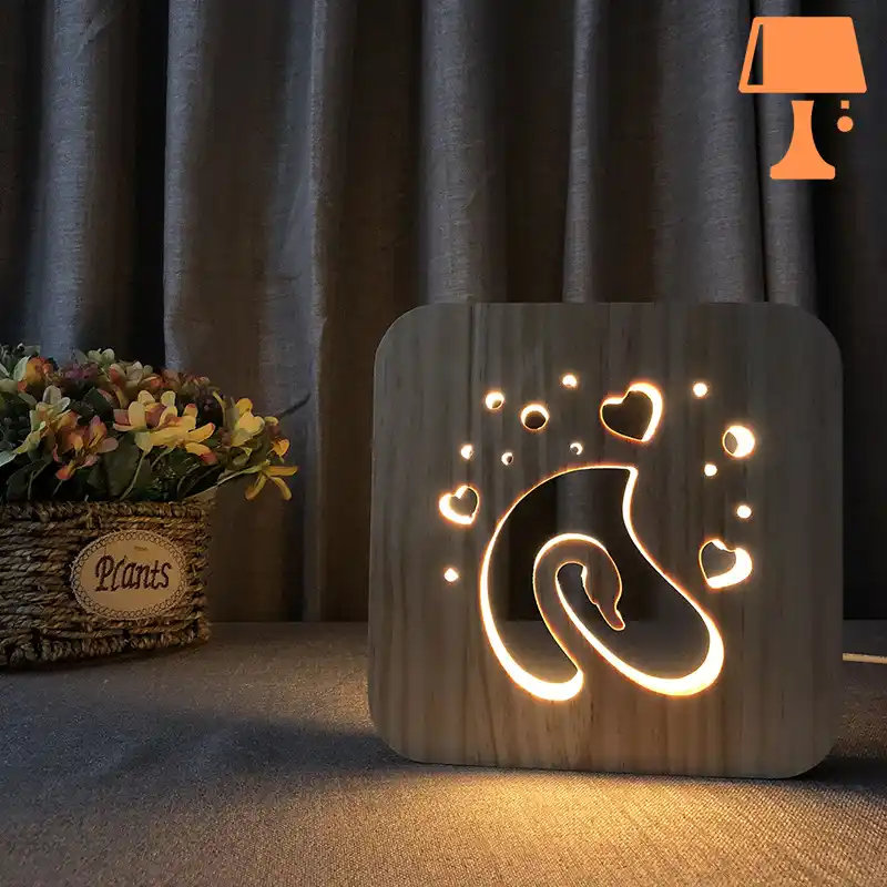 Lampe de Chevet Tête de Cheval
