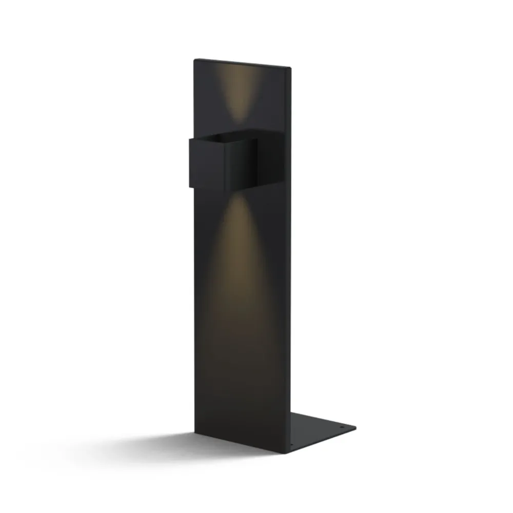Lampe Cuber en aluminium noir 2x25x80cm (PxLxH)