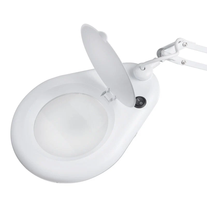 Lampe d'atelier Sonobella BSL-06 LED 8,4W avec pince et loupe 5D