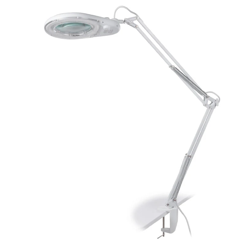 Lampe d'atelier Sonobella BSL-07 à DEL 12W avec pince et loupe 5D