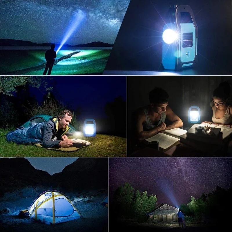 Lampe de camping solaire 3 en 1 (Mali)
