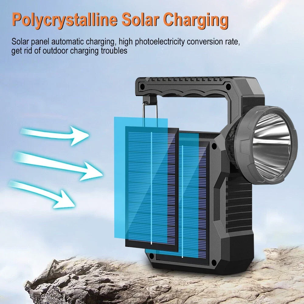 Lampe de poche LED à énergie solaire (Niger)