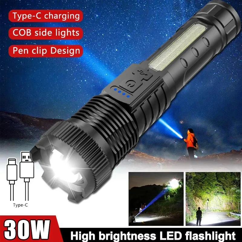 Lampe de poche LED ultra lumineuse (Chad)