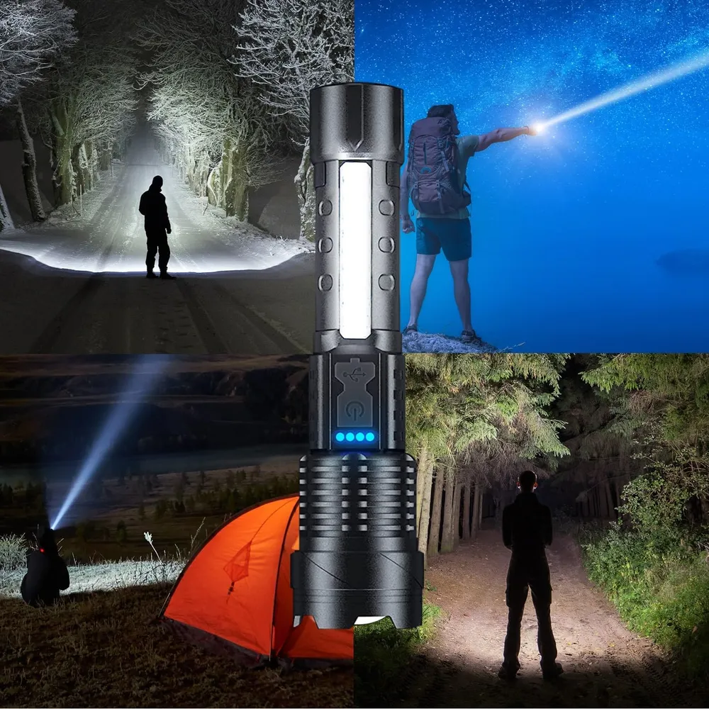 Lampe de poche LED ultra lumineuse (Chad)