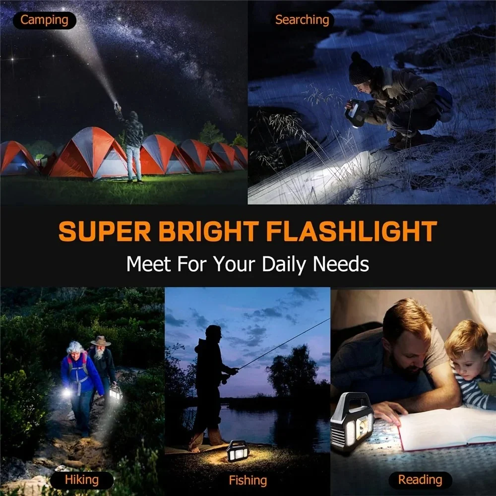 Lampe de poche LED ultra lumineuse (Niger)
