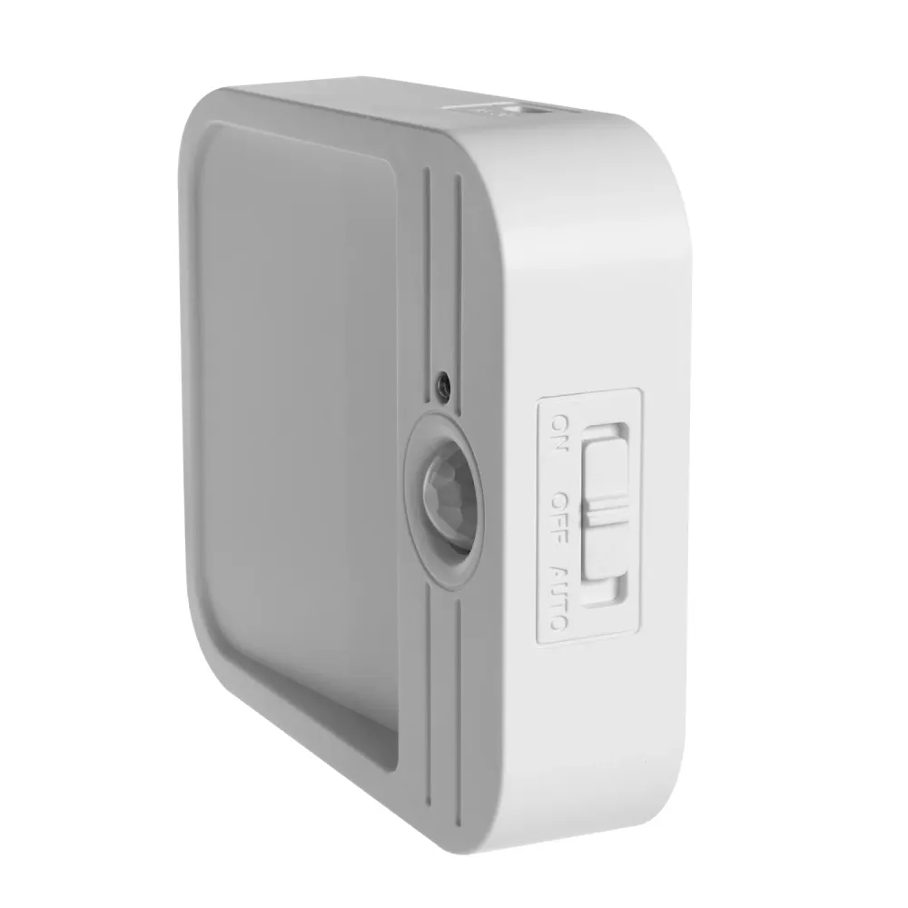 Lampe d'escalier Maclean LED, avec détecteur de mouvement, temp. 4000K, 3.7V/500mAh, 4 LED, portée 3-4m, MCE236, 4 pièces