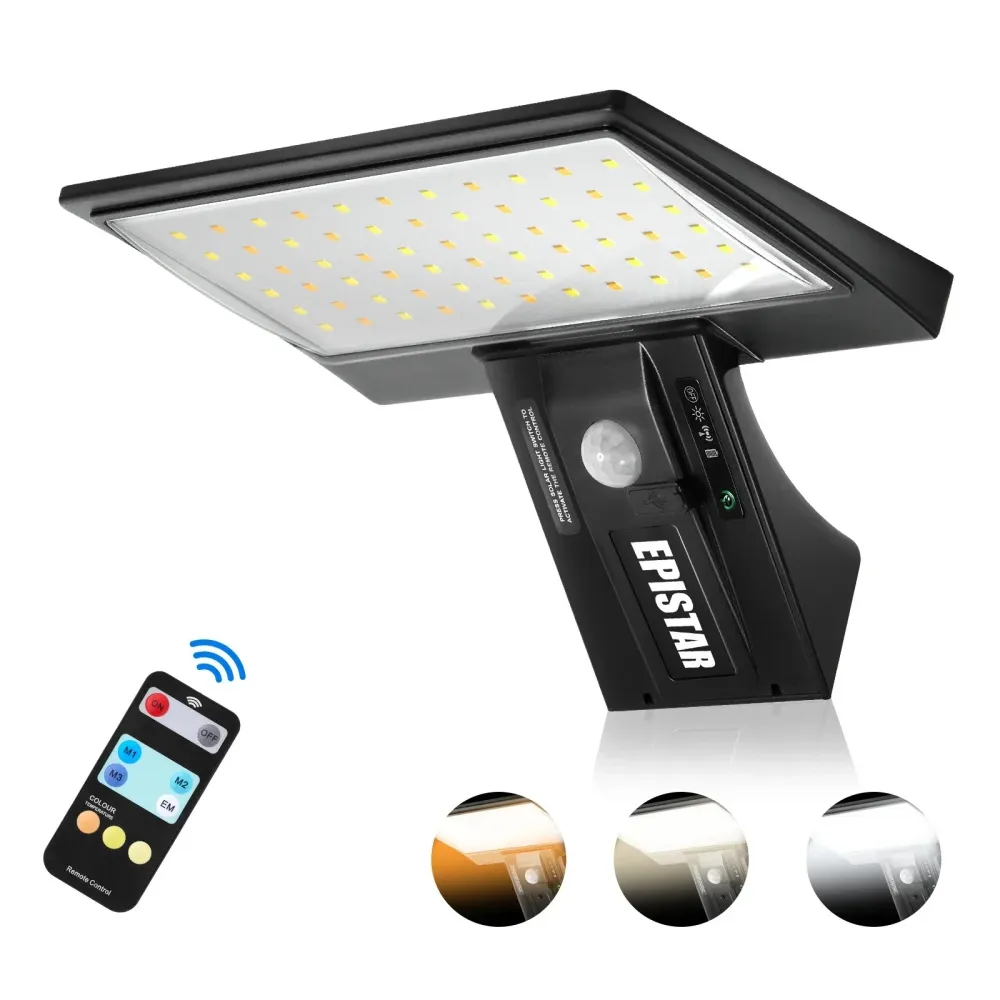 Lampe d'extérieur à énergie solaire (Cameroun)