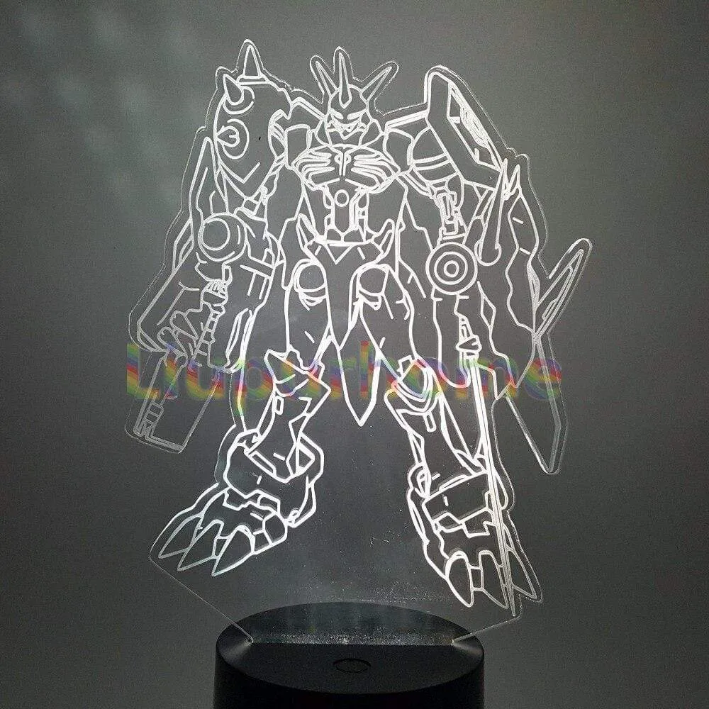 Lampe Digimon OMEGAMON 3D LED lampe led 3D