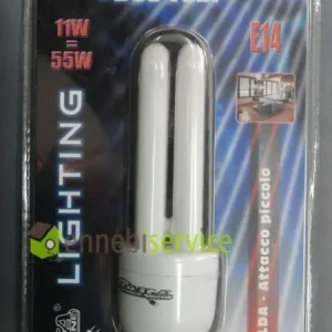 Lampe d'épargne tubulaire E14 11W