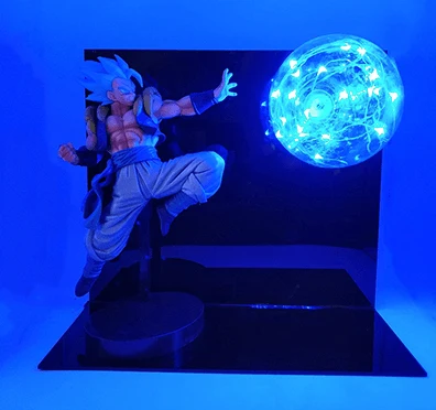 Lampe Dragon Ball Super Gogeta Saiyan Blue