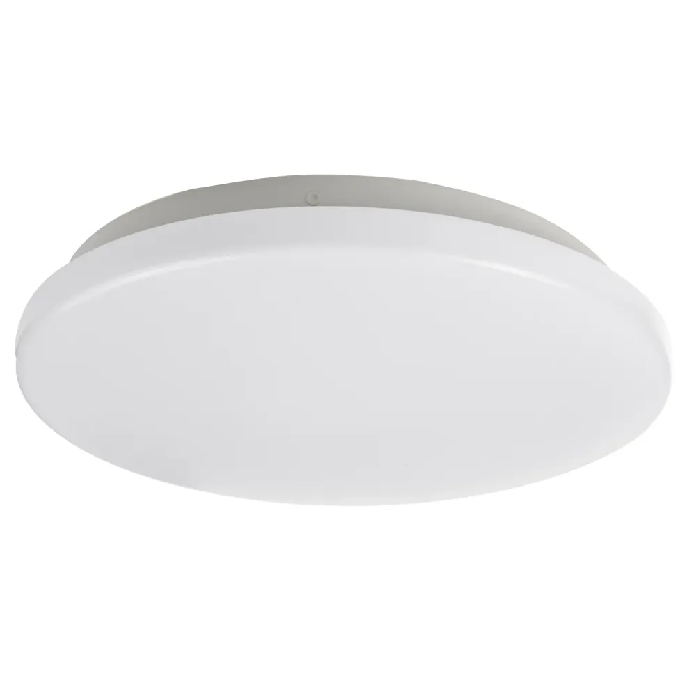 Lampe détecteur LED pour plafond Maclean, détecteur micro-ondes 5.8GHz, 4000K, 12W, 950lm, IP44, MCE347
