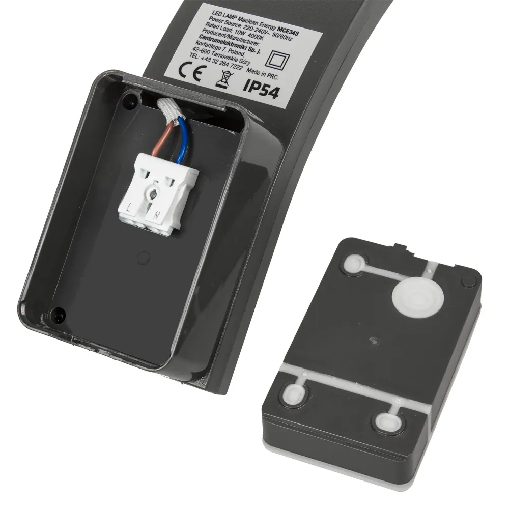 Lampe de façade extérieur LED IP54 10W MCE343 Maclean Energy