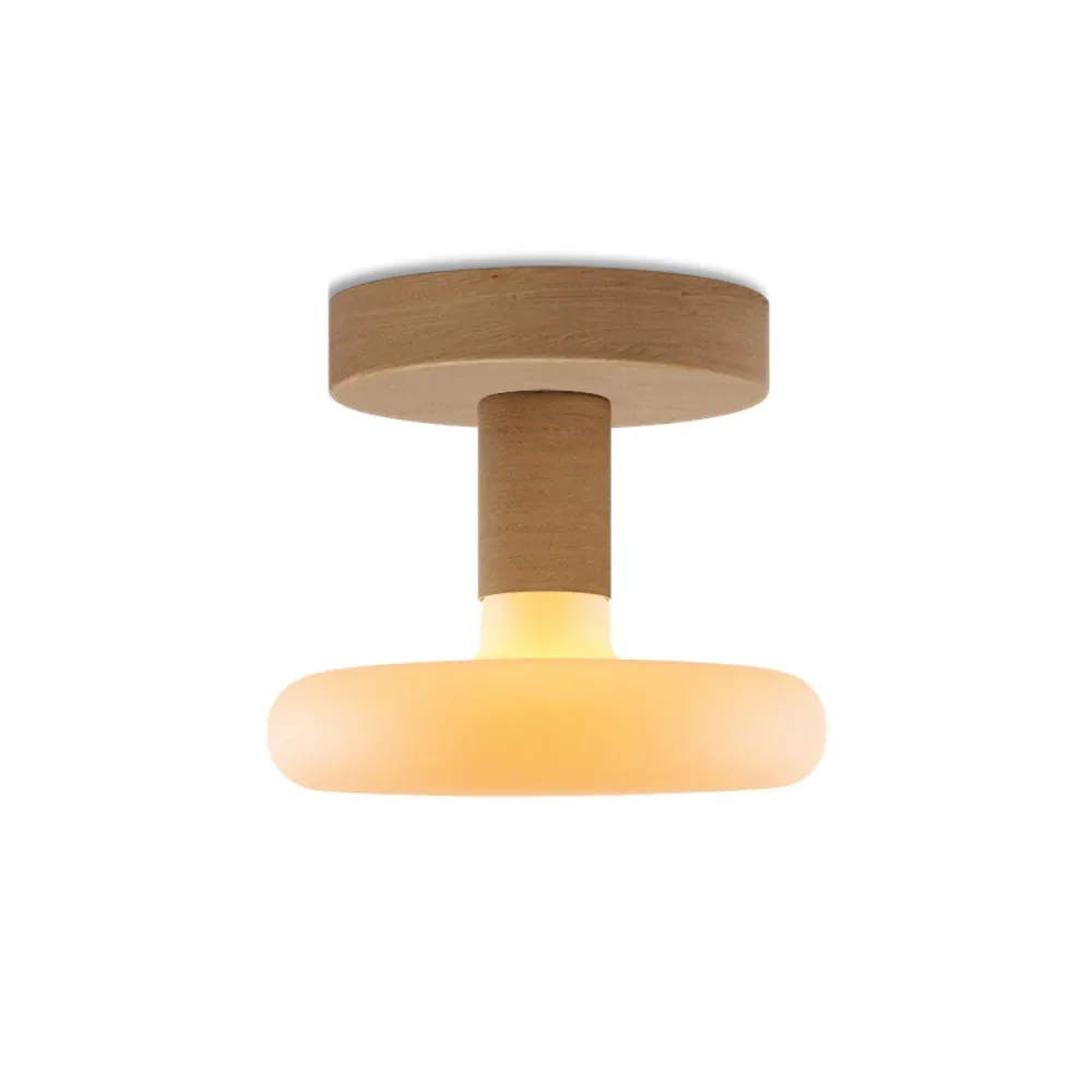Lampe Fermaluce en bois avec ampoule Dash - Neutre