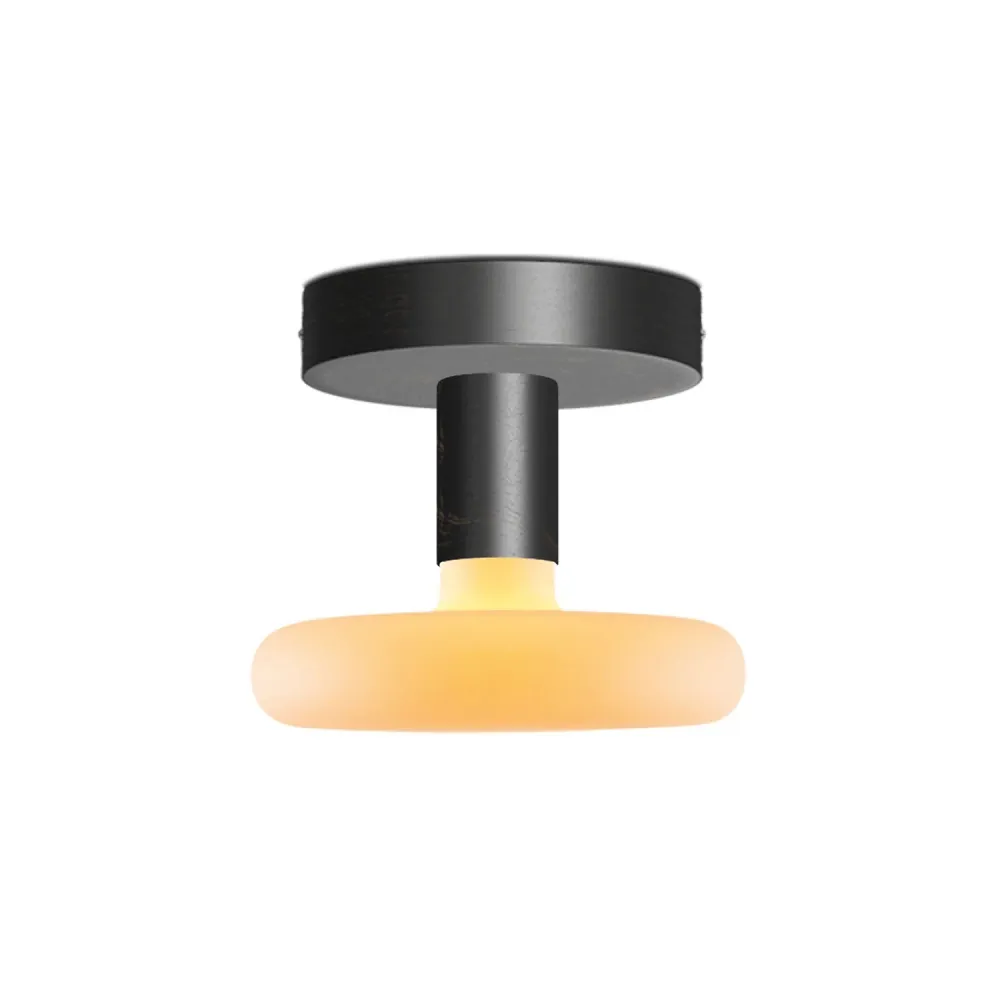 Lampe Fermaluce en bois avec ampoule Dash - Noir