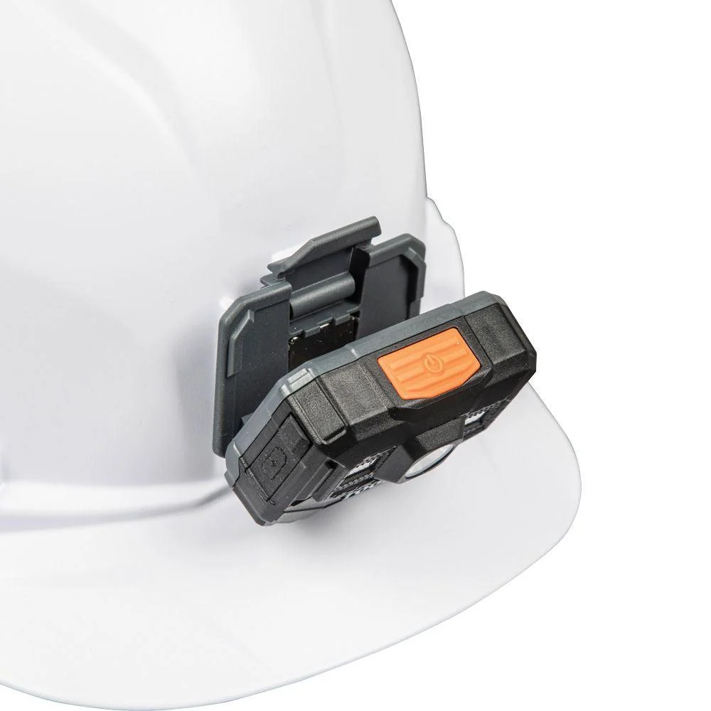 Lampe frontale et lampe de travail rechargeable Klein Tools, 300 lumens, autonomie toute la journée, modèle 56062