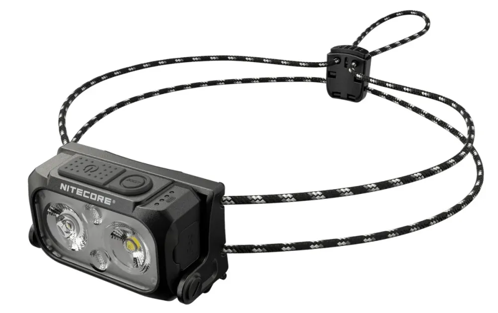 Lampe Frontale NU21 – 360 Lumens – Rechargeable