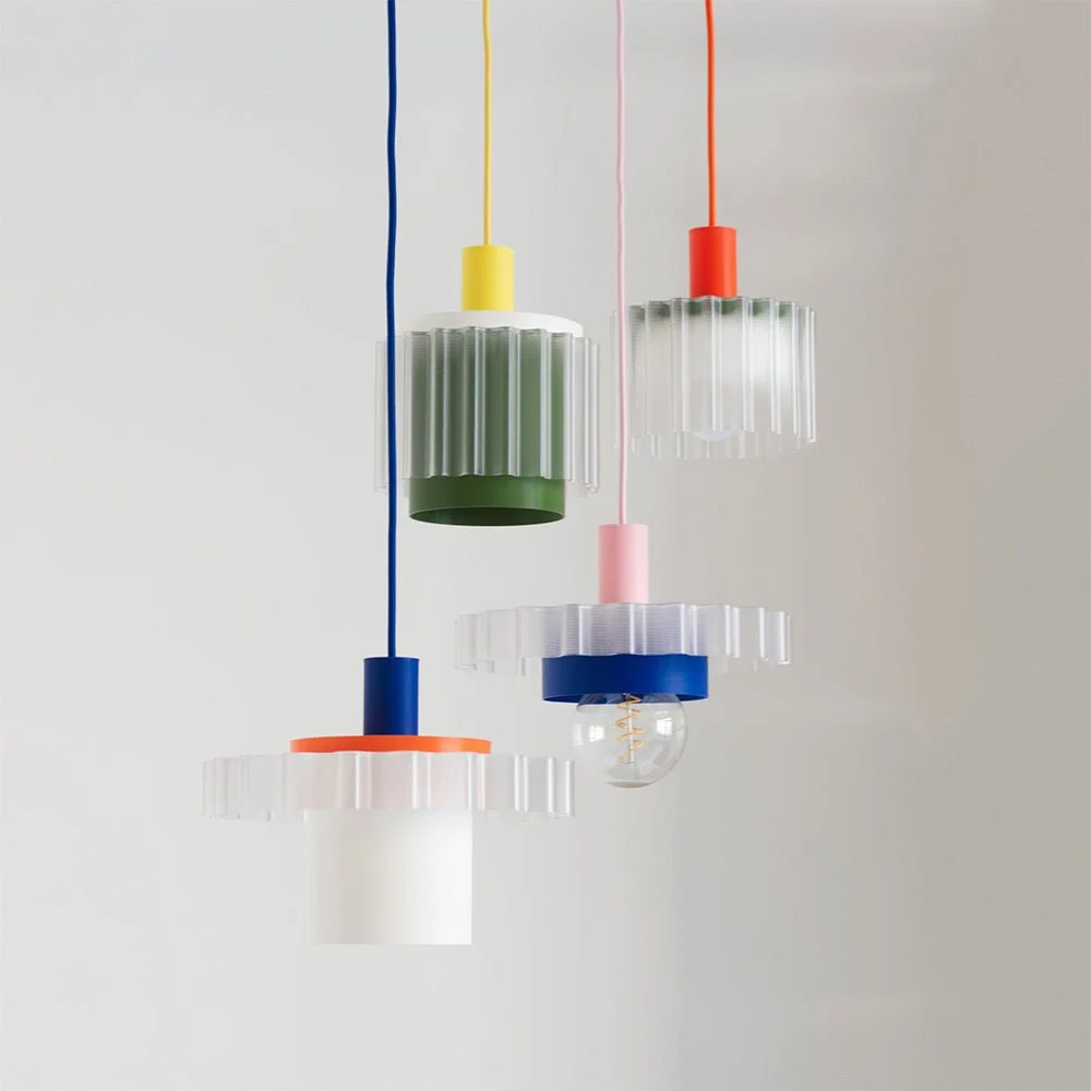 Lampe Gigi N°1 Câble Bleu
