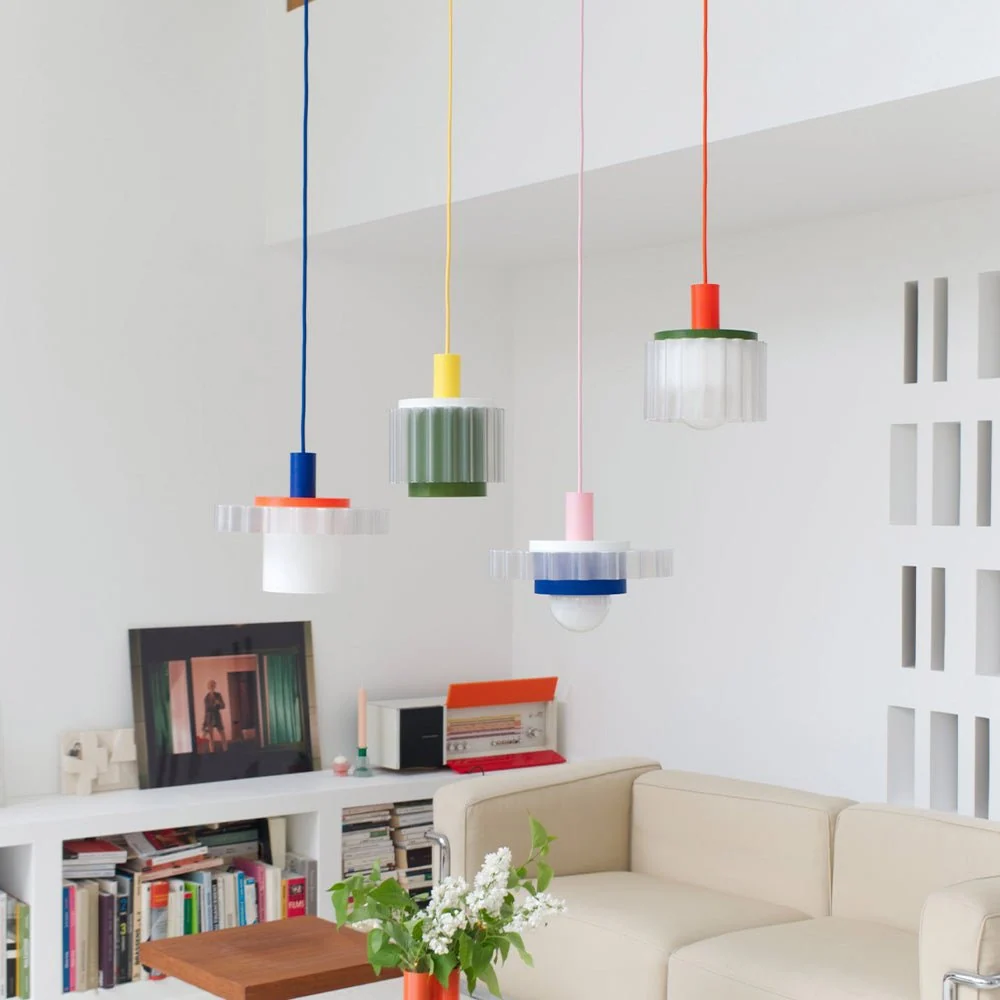 Lampe Gigi N°1 Câble Bleu