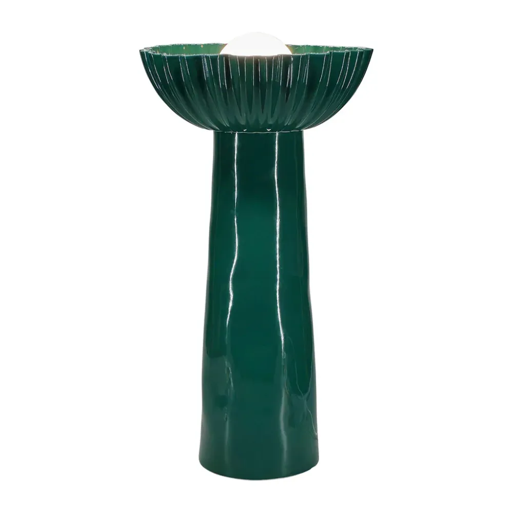 LAMPE HAUTE CLARELIS EMERAUDE D32.5XH63.5CM-G9