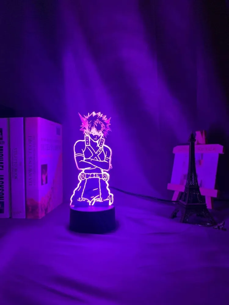 Lampe My Hero Academia Katsuki Bakugo Lampe led 3D Décor