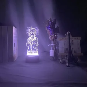 Lampe My Hero Academia Toga Himiko décor veilleuse Lampe led 3D My hero academia