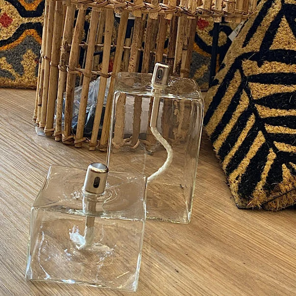 Lampe à Huile Cube - Taille M