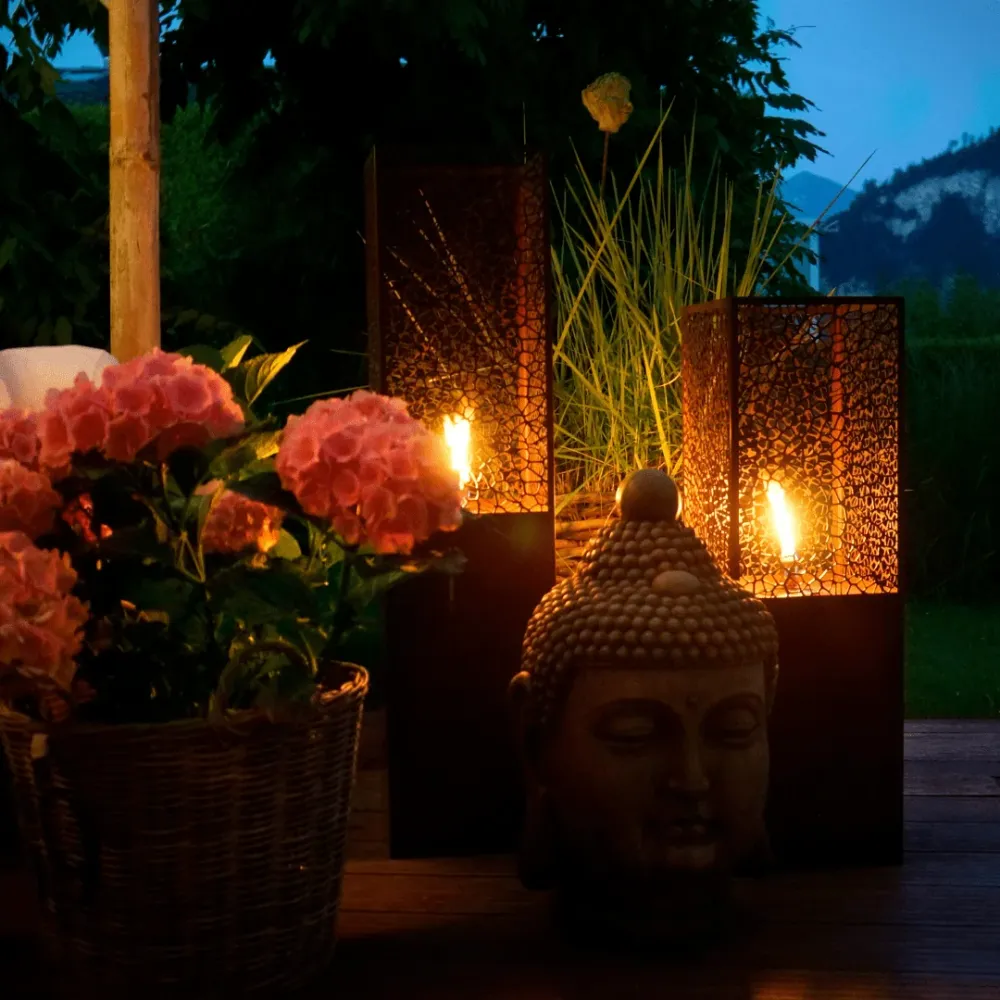 Lampe à huile Lampe de jardin Aladdin | Feu-du-Jardin®