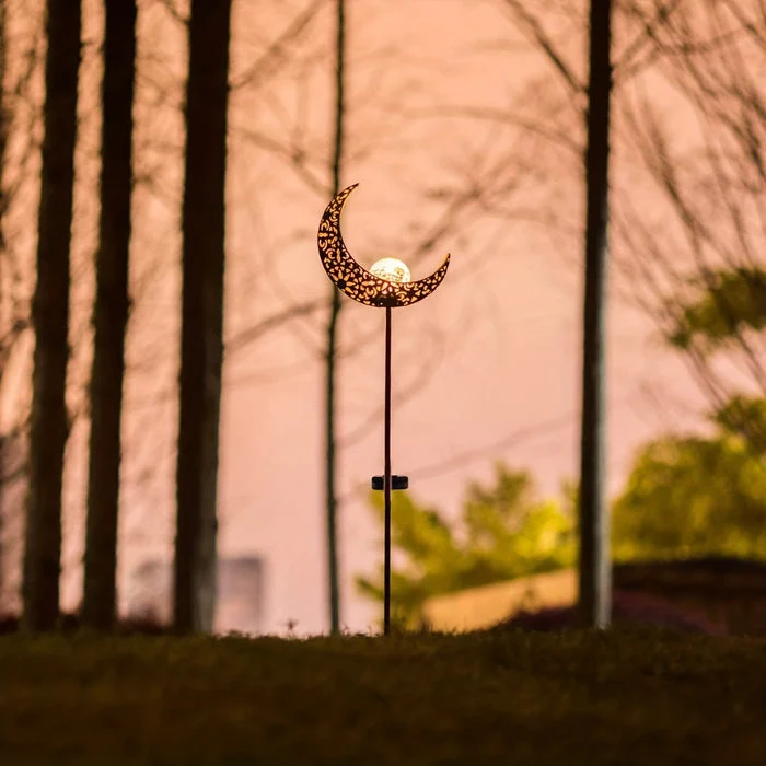 Lampe de jardin solaire céleste
