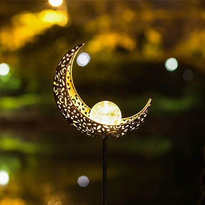 Lampe de jardin solaire céleste