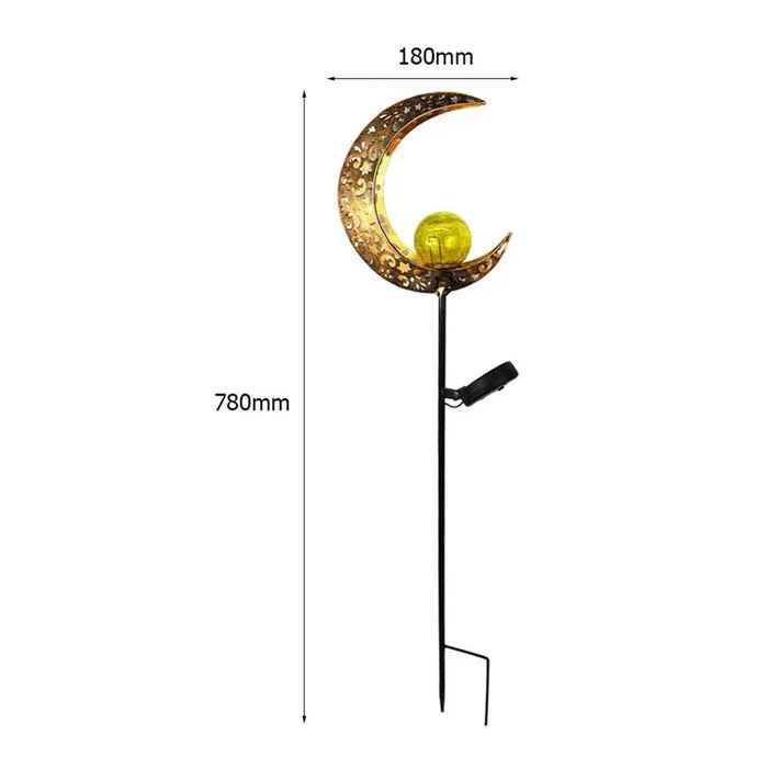 Lampe de jardin solaire céleste
