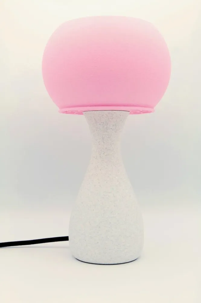 Lampe 'Kiko' Marbre et Rose | M - Dots Design