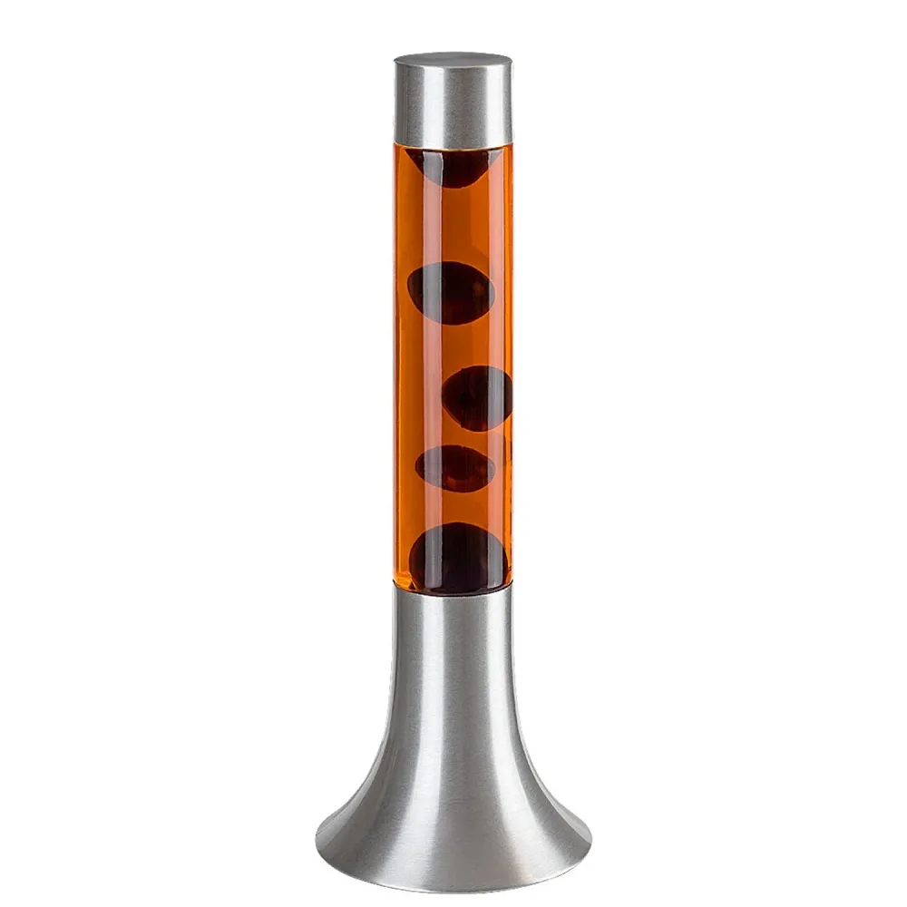Lampe à lave Rabalux LED, 25W, 3000 K, orange, Poppilol